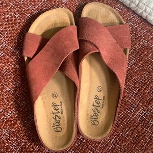 Biostep sandals. Handmade, leather sandals